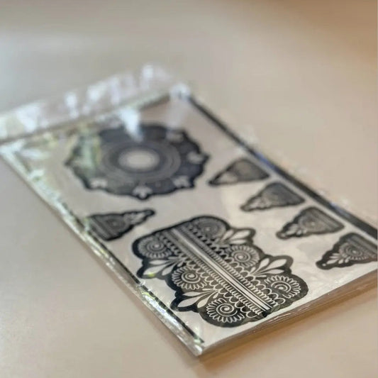 Fanah Henna Stencil FH-161 Fanahstencils