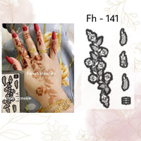 Fanah henna stencil FH-141