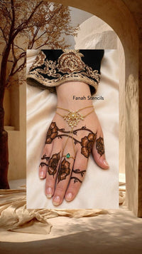 Naqsh fanah stencils Fh-325
