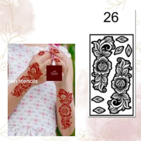 Fanah Henna Stencil K-26