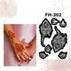 Fanah Henna Stencil FH-302