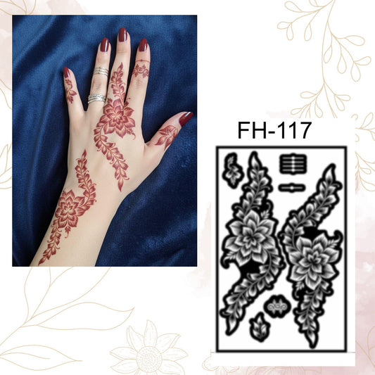 Fanah Henna Stencils FH-117