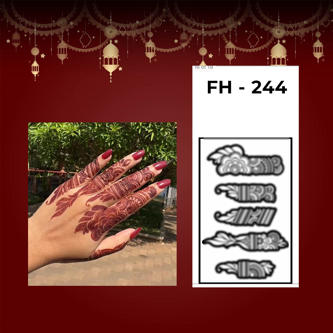 Fanah Henna Stencil FH - 244