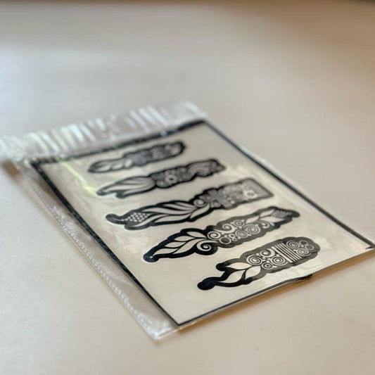 Fanah Henna Stencil FH-125 Fanahstencils