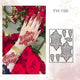 Fanah henna stencil Fh-199