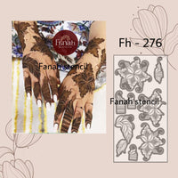Fanah Henna Stencil FH-276 (single hand)