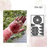Fanah Henna Stencil FH-161 Fanahstencils