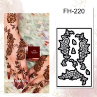 Fanah Henna Stencil FH-220