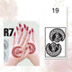 Fanah Henna Stencil K-19 Fanahstencils