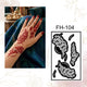 Fanah Henna Stencil FH-104