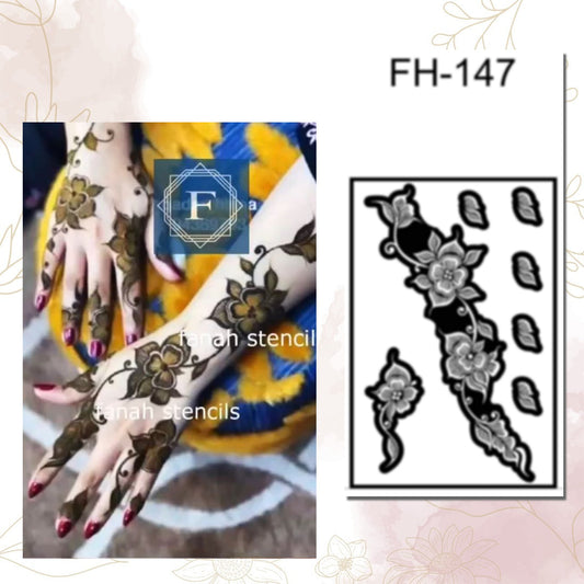 Fanah Henna Stencil FH-147