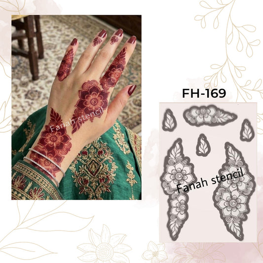 Fanah Henna Stencil FH-169