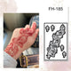 Fanah Henna Stencil FH-185