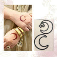 Fanah Henna Stencil- Moon