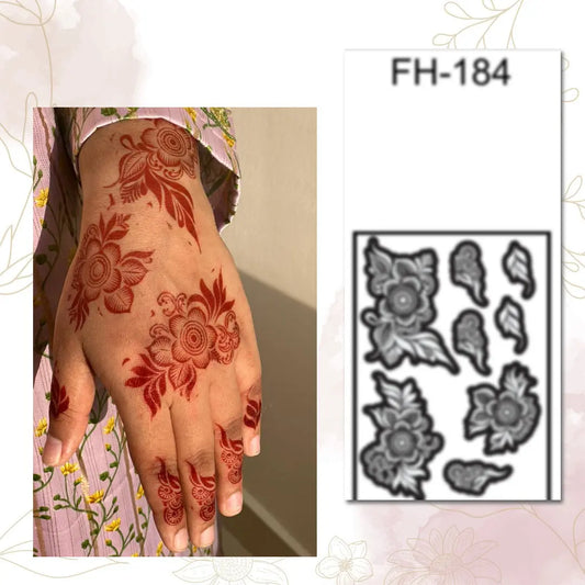 Fanah Henna Stencil FH-184