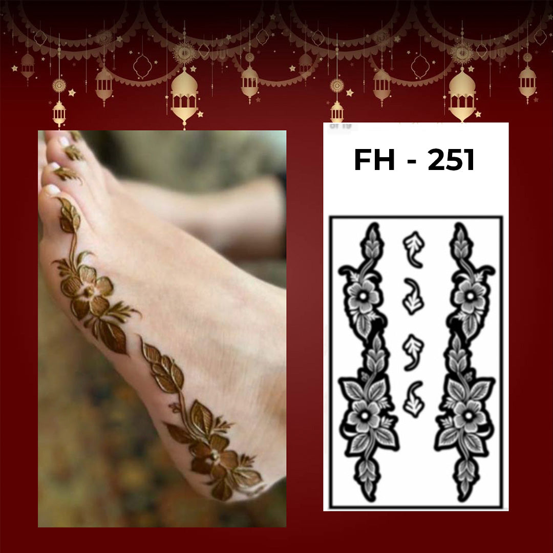 Fanah Henna Stencil FH-251