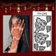 Fanah Henna Stencil FH-245