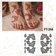 Fanah Henna Stencil FT-266 (Pair)